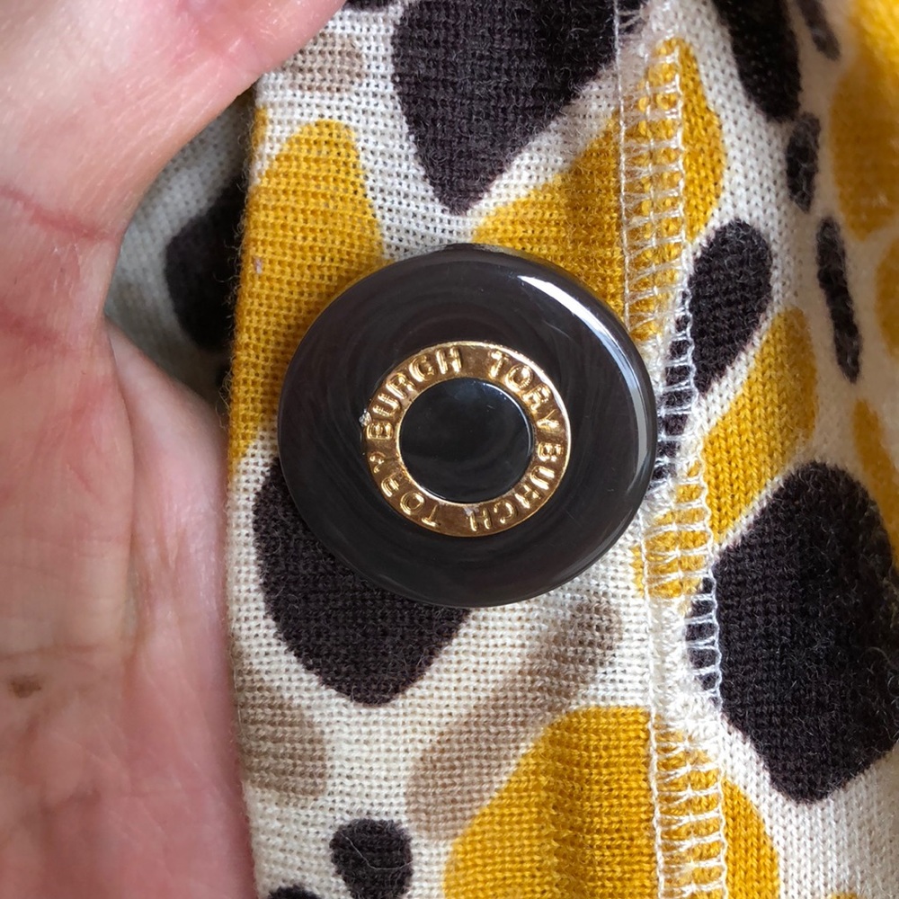 Patterned Tory Burch Cardigan - image 3